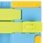 Подставка для книг ЮНЛАНДИЯ, с боковыми зажимами, регулируемый наклон, пластик, голубая, 237899 - 7