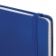 Блокнот МАЛЫЙ (100x150 мм) А6, BRAUBERG "Metropolis", балакрон, резинка, клетка, синий, 111588 - 3