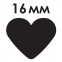 Дырокол фигурный "Сердце", диаметр вырезной фигуры 16 мм, ОСТРОВ СОКРОВИЩ, 227148 - 6