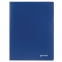Папка 40 вкладышей BRAUBERG "Office", синяя, 0,6 мм, 222634 - 1
