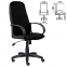Кресло офисное BRABIX "Praktik EX-279", ткань/кожзам, черное, 532017 - 1