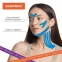 Кинезио тейп/лента для лица и тела, омоложение и восстановление, 5 см х 5 м, синий, DASWERK, 680007 - 5