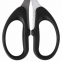 Ножницы BRAUBERG "Classic", 185 мм, чёрные, классической формы, 2-х сторонняя заточка, 230934 - 5