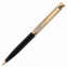 Ручка подарочная шариковая GALANT "Antic", корпус черный с серебристым, золотистые детали, пишущий узел 0,7 мм, синяя, 140388 - 2