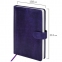 Ежедневник датированный 2023 А5 138x213 мм BRAUBERG "Legend", под кожу, фиолетовый, 114043 - 2