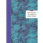 Тетрадь А4, 80 л., HATBER, гребень, клетка, матовая ламинация, цветной срез, "Color texture", 80Т4лВ1гр - 1