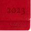 Планинг датированный 2023 305х140 мм GALANT "Ritter", под кожу, красный, 114001 - 7