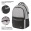 Рюкзак BRAUBERG URBAN универсальный, с отделением для ноутбука, USB-порт, Detroit, серый, 46х30х16 см, 229894 - 2