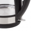 Чайник SONNEN KT-201, 1,7 л, 2200 Вт, закрытый нагревательный элемент, стекло, подсветка, черный, 451712 - 10