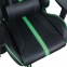 Кресло компьютерное BRABIX "GT Carbon GM-120", две подушки, экокожа, черное/зеленое, 531929 - 10