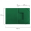 Папка на резинках BRAUBERG "Office", зеленая, до 300 листов, 500 мкм, 227710 - 8