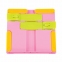 Подставка для книг ЮНЛАНДИЯ, с боковыми зажимами, регулируемый наклон, пластик, розовая, 237907 - 2
