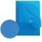 Папка-уголок с 3 отделениями, жесткая, BRAUBERG, синяя, 0,15 мм, 224885 - 4