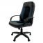 Кресло офисное BRABIX "Strike EX-525", экокожа черная/синяя, ткань серая, TW, 531378 - 5