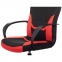 Кресло компьютерное BRABIX "Alpha GM-018", ткань/экокожа, черное/красное, 532637, GM-018_532637 - 8