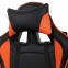 Кресло компьютерное BRABIX "GT Racer GM-100", две подушки, экокожа, черное/оранжевое, 531925 - 8