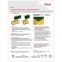 Губки VILEDA "Виледа", комплект 10 шт., для любых поверхностей, желтые, зеленый абразив, 7х15 см, 101397 - 3