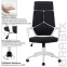 Кресло офисное BRABIX PREMIUM "Prime EX-515", пластик белый, ткань, черное, 531812 - 8