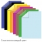 Цветная бумага А4 ТОНИРОВАННАЯ В МАССЕ, 40 листов 8 цветов, склейка, 80 г/м2, BRAUBERG, 210х297 мм, 124714 - 3
