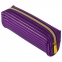 Пенал-косметичка BRAUBERG, мягкий, "Royal", фиолетовый, 19х6х6 см, 229022 - 1