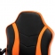 Кресло компьютерное BRABIX "Shark GM-203", экокожа, черное/оранжевое, 532513 - 9