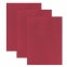 Цветной фетр для творчества, 400х600 мм, ОСТРОВ СОКРОВИЩ, 3 листа, толщина 4 мм, плотный, красный, 660658 - 1