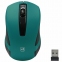 Мышь беспроводная DEFENDER #1 MM-605, USB, 2 кнопки + 1 колесо-кнопка, оптическая, зеленая, 52607 - 1