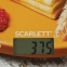 Весы кухонные SCARLETT SC-KS57P45 "Блины", электронный дисплей, max вес 5 кг, тарокомпенсация, стекло - 1