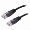 Кабель (патчкорд) UTP 5E категория, RJ-45, 5 м, SONNEN, для подключения Интернета по локальной сети LAN, 513124 - 1