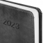Ежедневник датированный 2023 А5 138x213 мм BRAUBERG "Legend", под кожу, серый, 114041 - 4