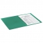 Папка с пластиковым скоросшивателем BRAUBERG "Office", зеленая, до 100 листов, 0,5 мм, 222642 - 6