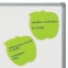 Блок самоклеящийся (стикеры), фигурный BRAUBERG, НЕОНОВЫЙ "Яблоко", 50 листов, зеленый, европодвес, 122709 - 4