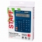 Калькулятор настольный STAFF STF-444-12-BU (199x153 мм), 12 разрядов, двойное питание, СИНИЙ, 250463 - 8