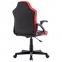 Кресло компьютерное BRABIX "Shark GM-203", экокожа, черное/красное, 532512 - 2