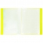 Папка 20 вкладышей BRAUBERG "Neon", 16 мм, неоновая желтая, 700 мкм, 227449 - 2