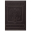 Обложка для паспорта натуральная кожа гладкая, "Герб", вертикальная, коньяк, BRAUBERG, 237190 - 1