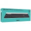 Клавиатура беспроводная LOGITECH K780, для ПК, планшета, смартфона, 97 клавиш + 6 дополнительных клавиш, черно-белая, 920-008043 - 1