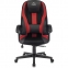 Кресло компьютерное ZOMBIE-9/BL+RED, подушка, экокожа/ткань, черное/красное, 1583707 - 4