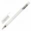 Ручка гелевая с грипом BRAUBERG "White", БЕЛАЯ, пишущий узел 1 мм, линия письма 0,5 мм, 143416 - 1
