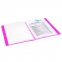 Папка 40 вкладышей BRAUBERG "Neon", 25 мм, неоновая розовая, 700 мкм, 227454 - 6