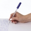 Ручка шариковая STAFF "EVERYDAY" BP-247, СИНЯЯ, шестигранная, корпус прозрачный, линия письма 0,5 мм, 142815 - 6