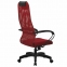 Кресло офисное МЕТТА "SU-B-8" пластик, ткань-сетка, сиденье мягкое, красное - 3