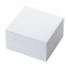Блок для записей BRAUBERG, непроклеенный, куб 9х9х5 см, белый, белизна 95-98%, 122338 - 1