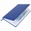 Ежедневник недатированный А5 (138x213 мм) BRAUBERG "Select", балакрон, 160 л., синий, 111664 - 3