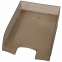 Лоток горизонтальный для бумаг BRAUBERG "Office style", 320х245х65 мм, тонированный серый, 237289 - 3