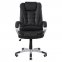 Кресло офисное BRABIX "Comfort MS-003", 6 массажных модулей, экокожа, черное, 532521 - 1