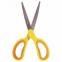 Ножницы BRAUBERG "Original", 185 мм, оранжево-желтые, ребристые резиновые вставки, 236451 - 7