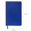 Ежедневник недатированный А5 (138x213 мм) BRAUBERG "Select", балакрон, 160 л., синий, 111664 - 2