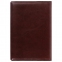 Обложка для паспорта STAFF, полиуретан под кожу, "ГЕРБ", коричневая, 237604 - 2