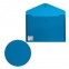 Папка-конверт с кнопкой BRAUBERG, А4, до 100 листов, непрозрачная, синяя, СВЕРХПРОЧНАЯ 0,2 мм, 221362 - 5